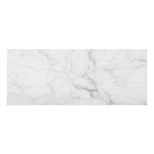 glasskiva kök Bianco Carrara