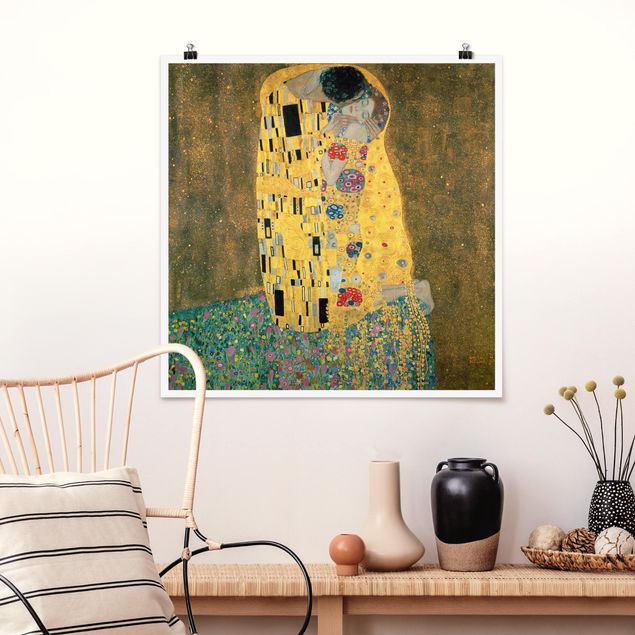 Kök dekoration Gustav Klimt - The Kiss