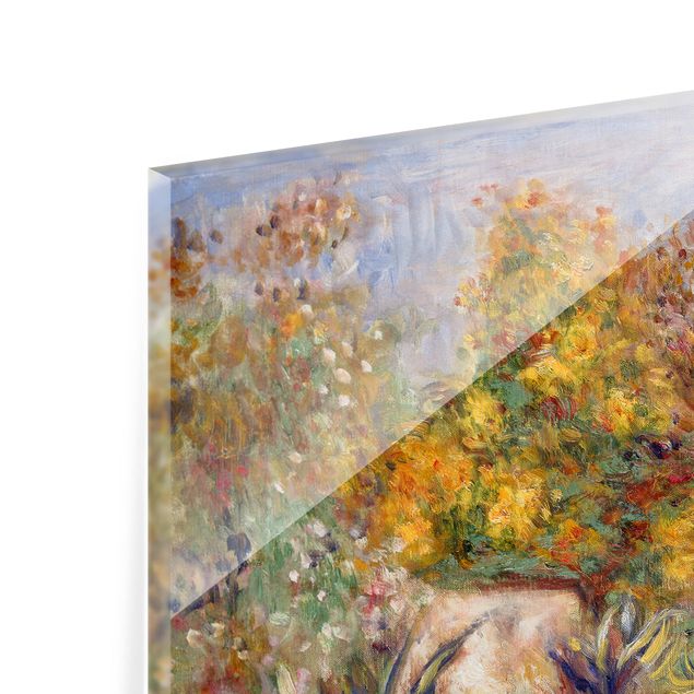 stänkskydd kök glas Auguste Renoir - Garden With Olive Trees