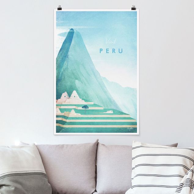 Kök dekoration Travel Poster - Peru
