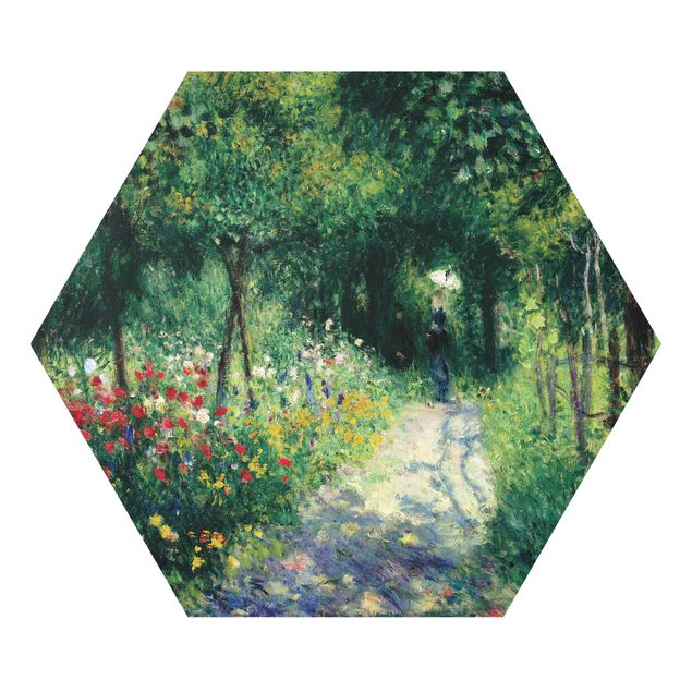 Tavlor landskap Auguste Renoir - Women In A Garden