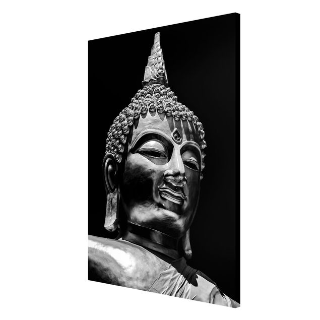 Tavlor andlig Buddha Statue Face