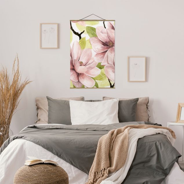 Tavlor blommor  Magnolia Blushing II