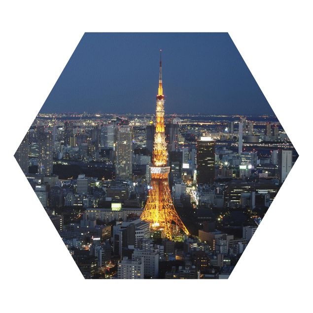 Tavlor modernt Tokyo Tower