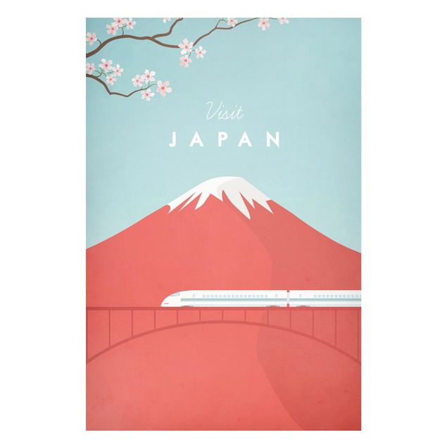 Tavlor bergen Travel Poster - Japan