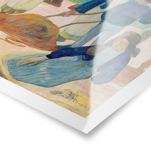 Tavlor konstutskrifter Paul Gauguin - The Kelp Gatherers (Ii)