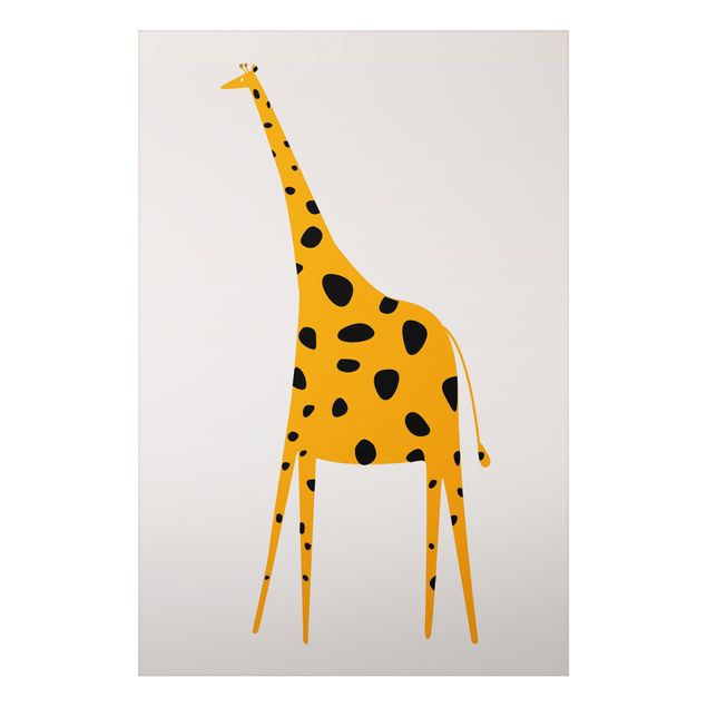 Tavlor giraffer Yellow Giraffe