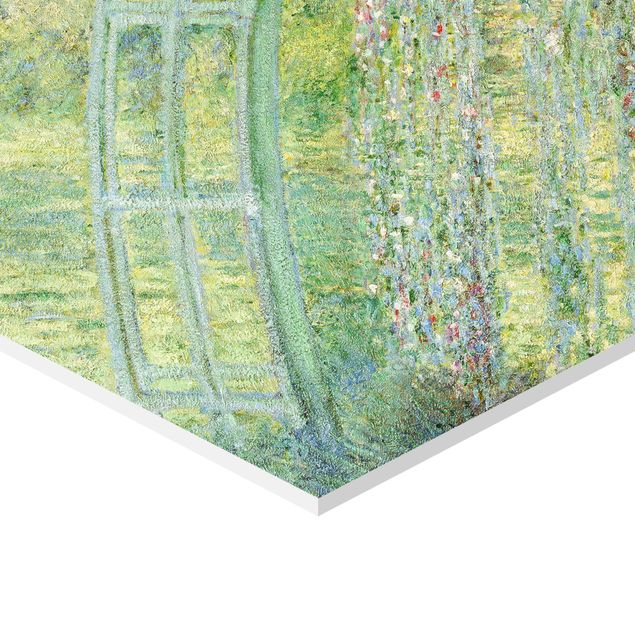 Tavlor modernt Claude Monet - Japanese Bridge