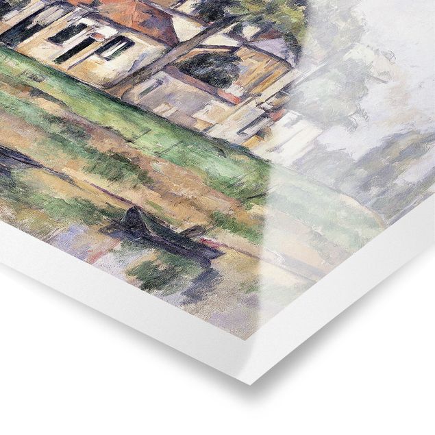 Posters arkitektur och skyline Paul Cézanne - Banks Of The Marne