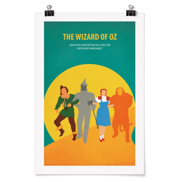 Tavlor konstutskrifter Film Poster The Wizard Of Oz