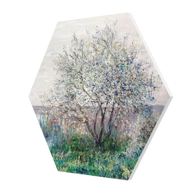 Tavlor landskap Claude Monet - Spring in Vétheuil