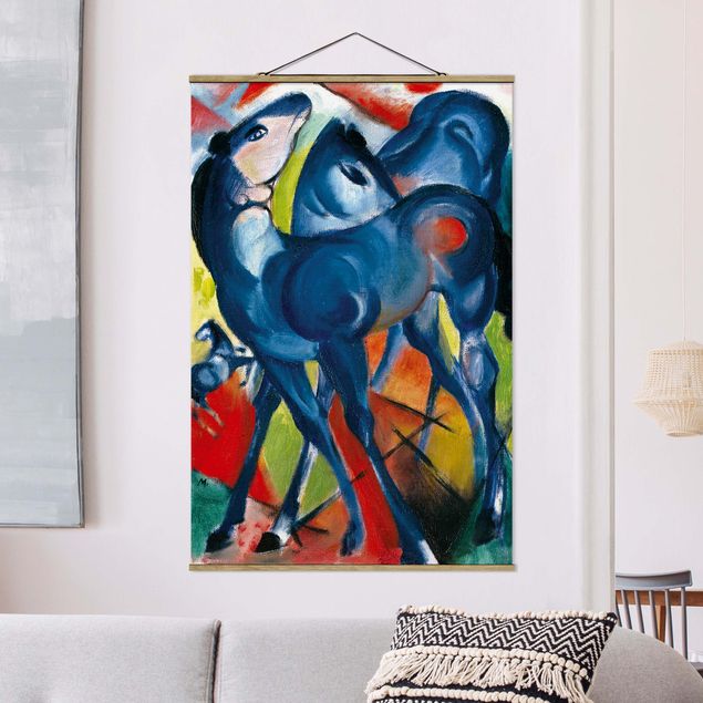 Konststilar Expressionism Franz Marc - The Blue Foals