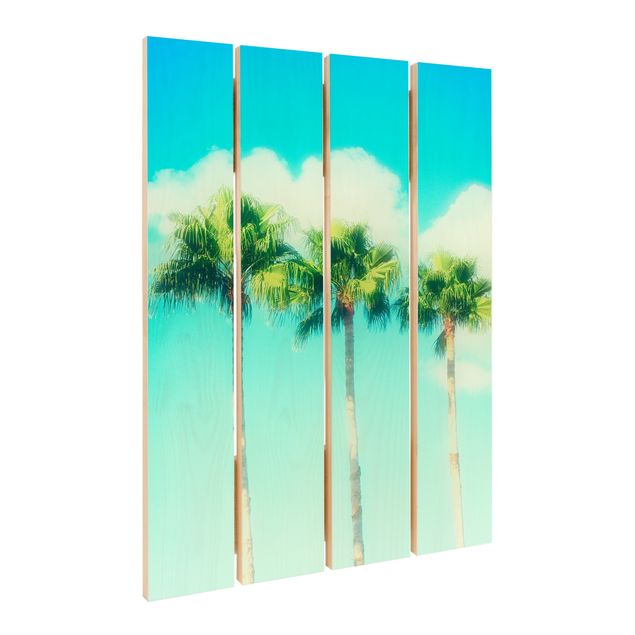 Tavlor Palm Trees Against Blue Sky