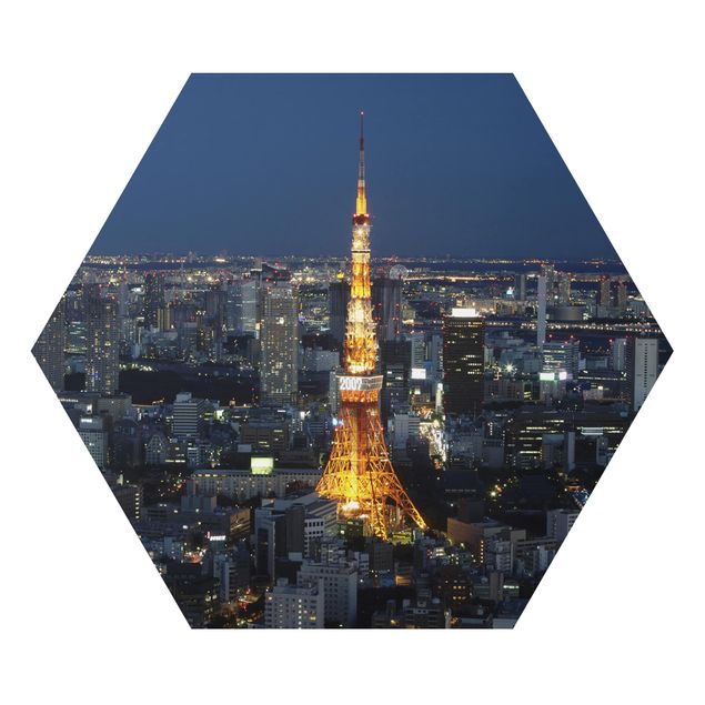 Tavlor modernt Tokyo Tower