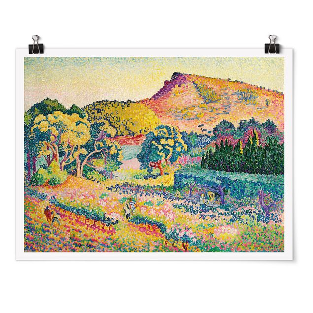 Konstutskrifter Henri Edmond Cross - Landscape With Le Cap Nègre