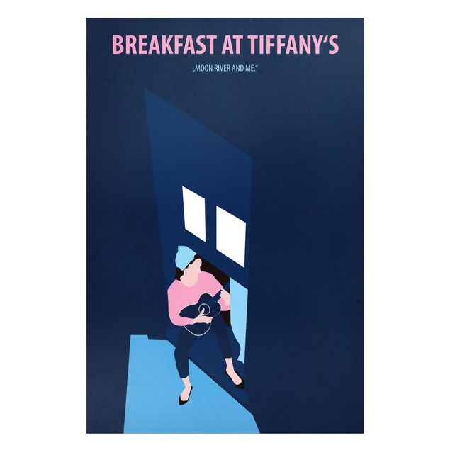 Tavlor konstutskrifter Film Posters Breakfast At Tiffany's