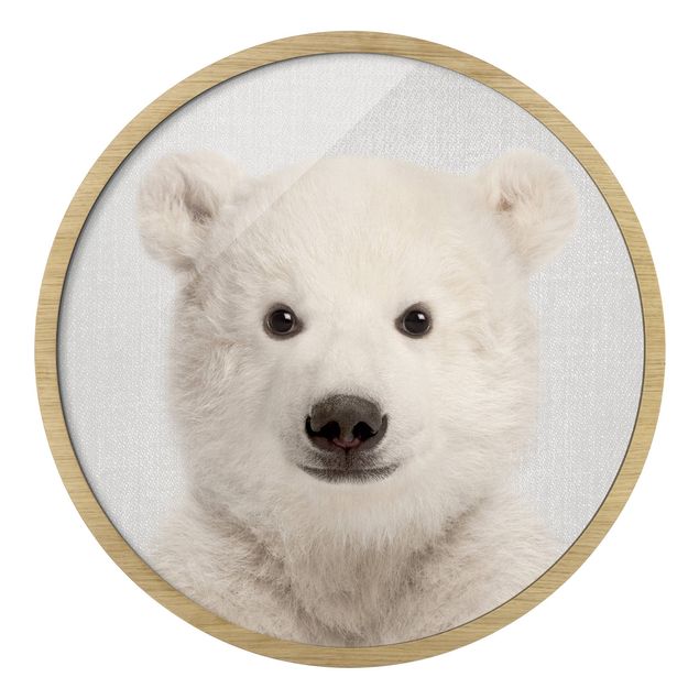 Tavlor runt Baby Polar Bear Emil