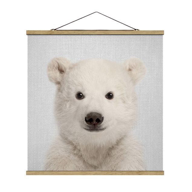 Posters djur Baby Polar Bear Emil