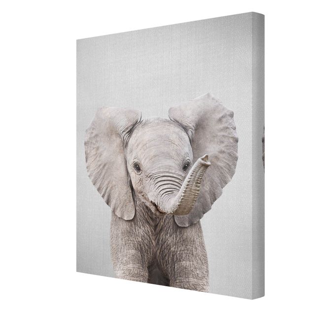 Tavlor modernt Baby Elephant Elsa