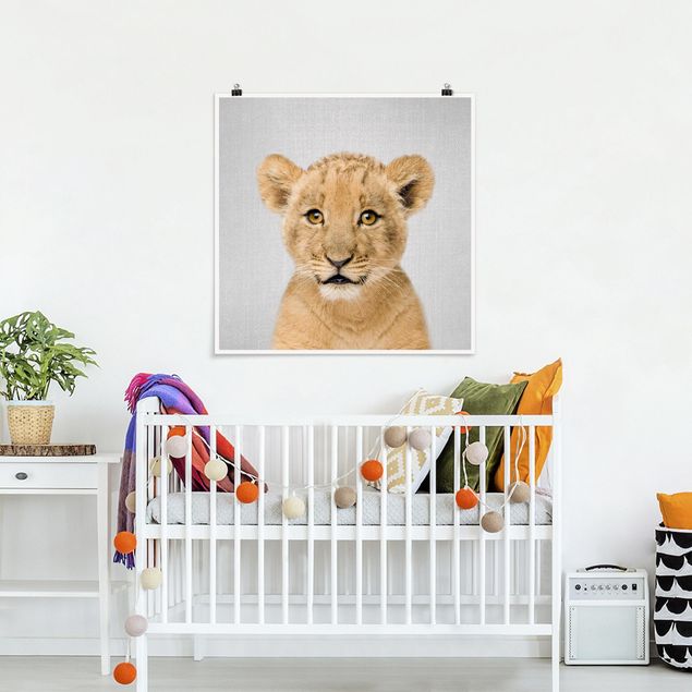 Tavlor lejon Baby Lion Luca