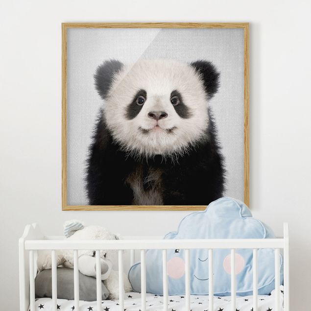 Inredning av barnrum Baby Panda Prian
