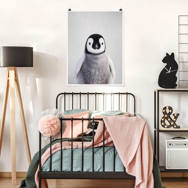 Posters djur Baby Penguin Pepe
