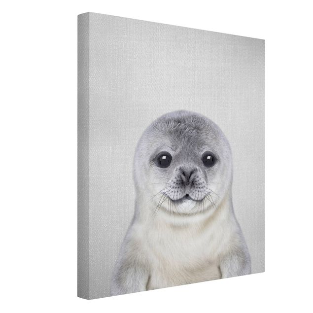Canvastavlor djur Baby Seal Ronny