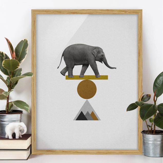 Kök dekoration Art Of Balance Elephant
