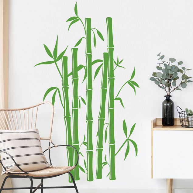 Autocolantes de parede bambu Bamboo 5-piece
