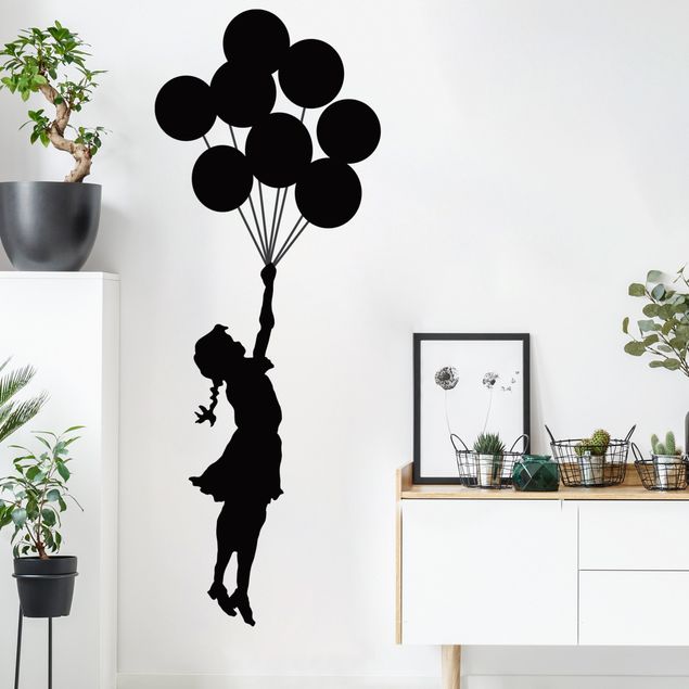 Inredning av barnrum Banksy - Balloon Girl