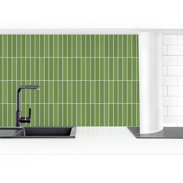 Självhäftande folier Subway Tiles - Green