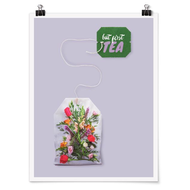 Posters konstutskrifter Flower Tee