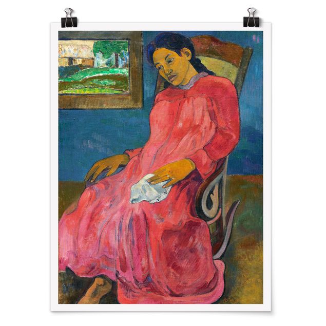Konststilar Paul Gauguin - Faaturuma (Melancholic)