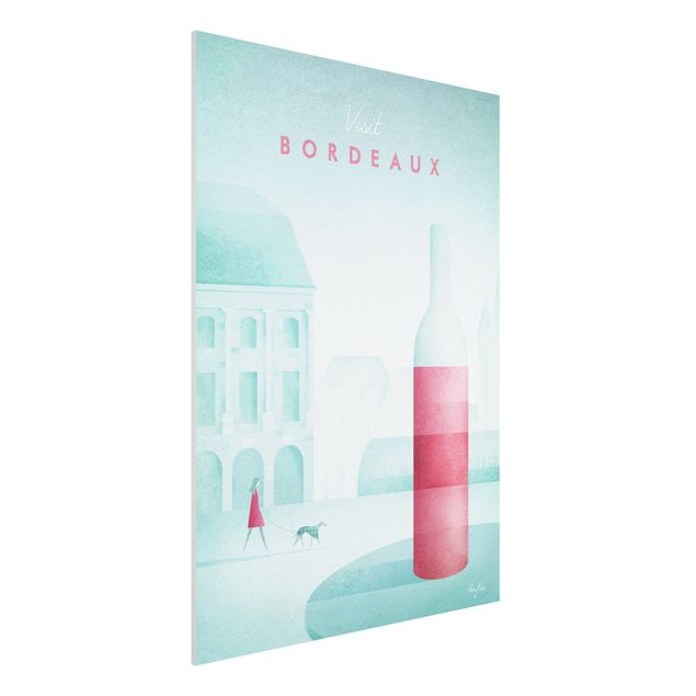 Kök dekoration Travel Poster - Bordeaux