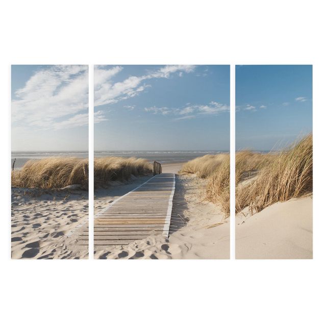 Canvastavlor landskap Baltic Sea Beach