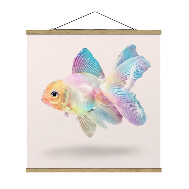 Tavlor modernt Fish In Pastel