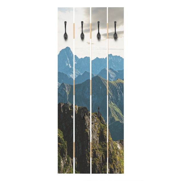 Klädhängare vägg Mountains On The Lofoten