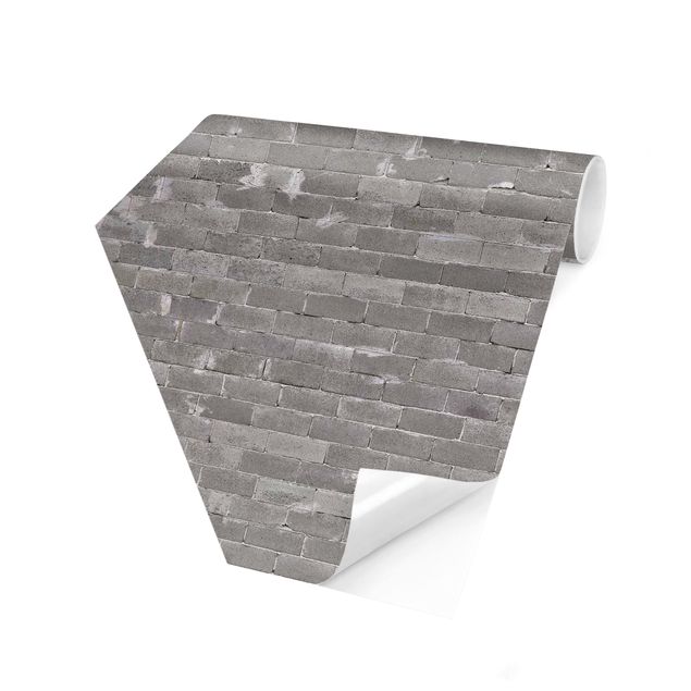 Tapeter industriell Concrete Brick