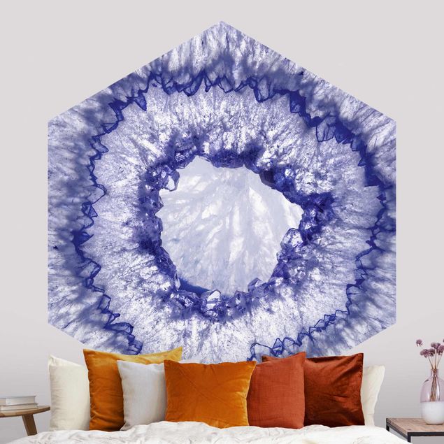 Kök dekoration Blue Purple Crystal