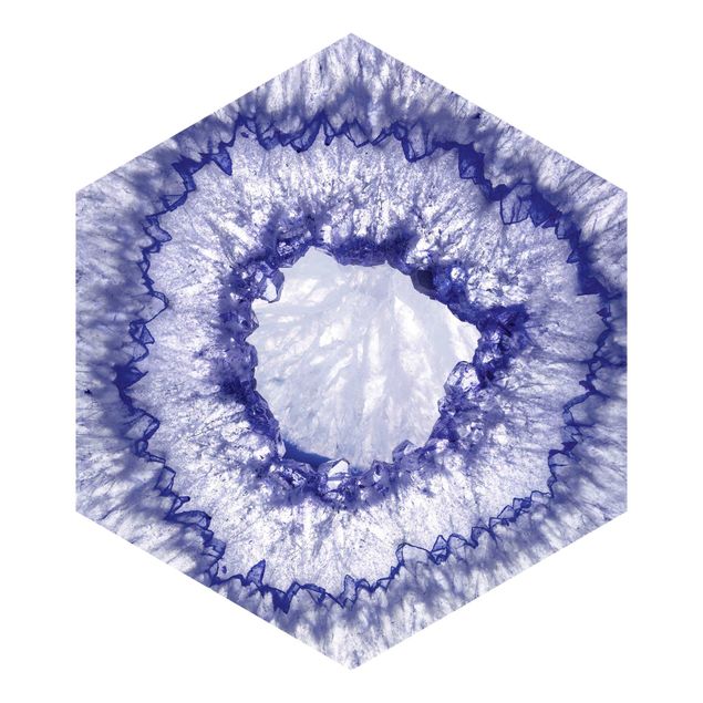 Tapeter Blue Purple Crystal