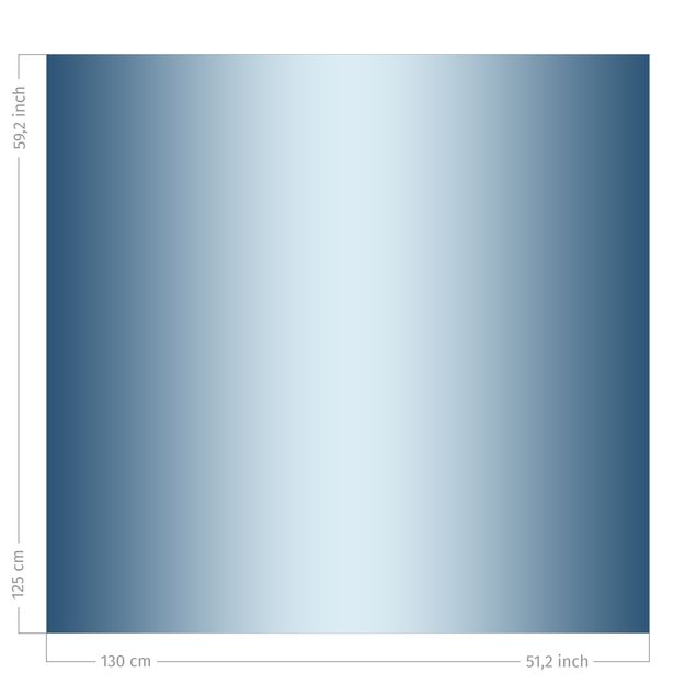 måttbeställd gardin Blue Vertical Colour Gradient