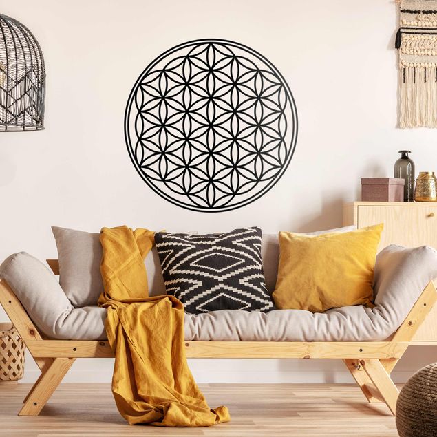 Wallstickers andlig Flower of Life