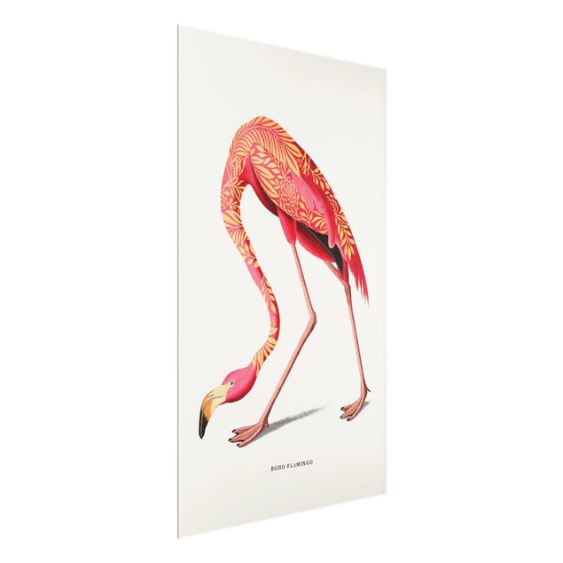 Tavlor Jonas Loose Boho Birds - Flamingo