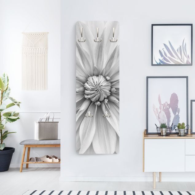 Klädhängare vägg Botanical Blossom In White
