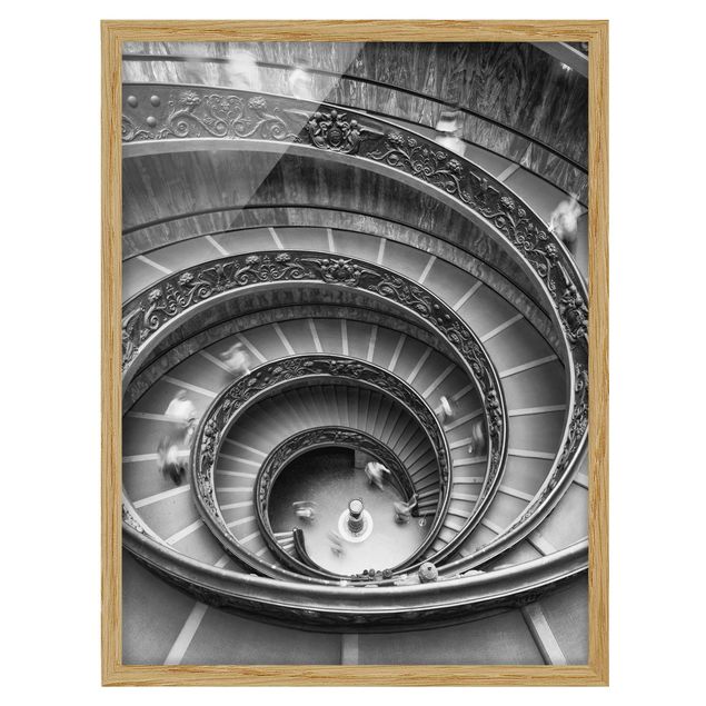 Tavlor arkitektur och skyline Bramanta Staircase