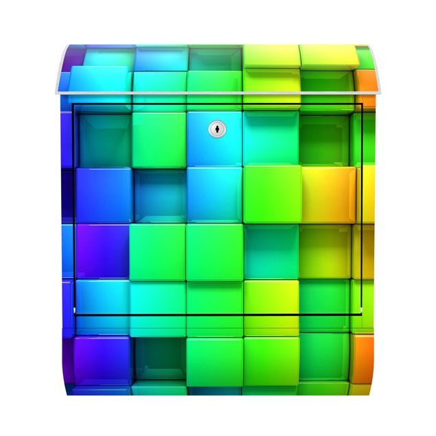 Brevlådor 3D Cubes