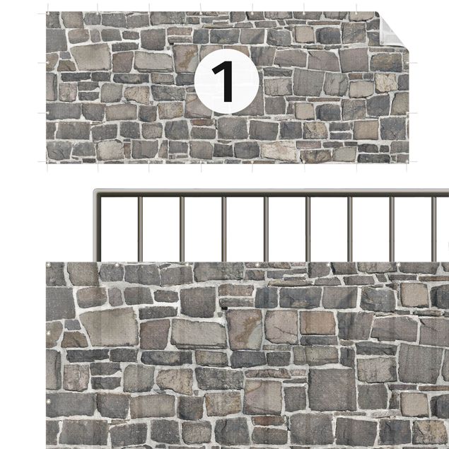 Insynsskyddsmatta Quarry Stone Wallpaper Natural Stone Wall