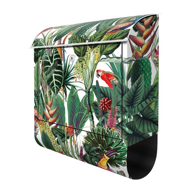 Brevlådor färgglada Colourful Tropical Rainforest Pattern