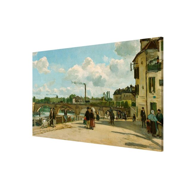 Konststilar Pointillism Camille Pissarro - View Of Pontoise