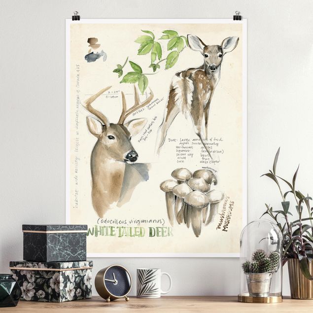 Kök dekoration Wilderness Journal - Deer